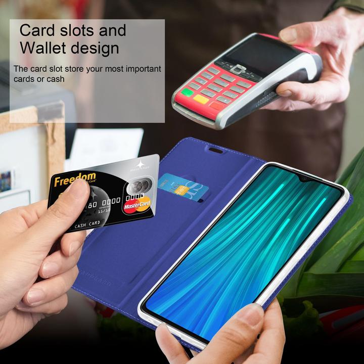 Produktbild Cadorabo Classy Book Hülle für Xiaomi RedMi NOTE 8 PRO (Xiaomi Redmi Note 8 Pro)