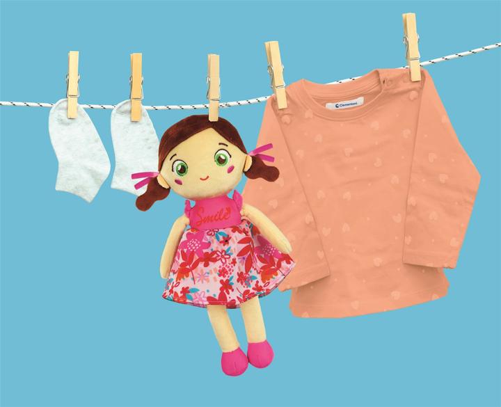 Produktbild Clementoni Soft Doll Red Smile (Expo 6)