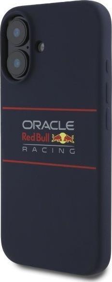 Produktbild Red Bull RBHMP16M24SIHSRV iPhone 16 Plus 6.7" hardcase navy Silicone Horizontal Logo MagSafe (Apple iPhone 16 Plus)