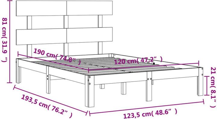 Image du produit VidaXL Dachan (120 x 190 cm)