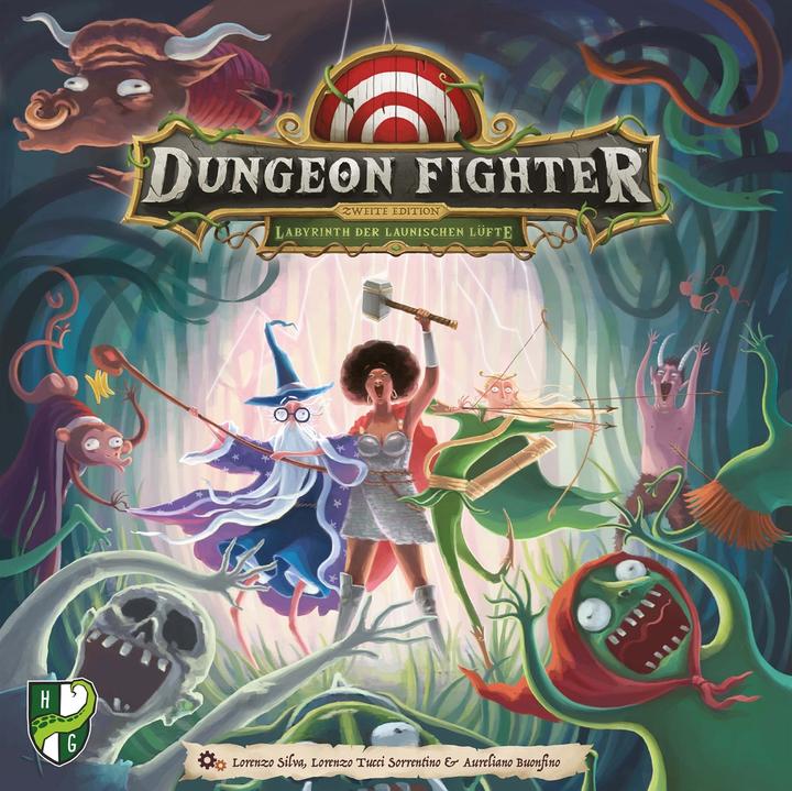 Immagine prodotto Horrible Guild HR043 - Dungeon Fighter: The Labyrinth of Wayward Airs, 1-6 giocatori, 10 anni (edizione EN) (Tedesco)