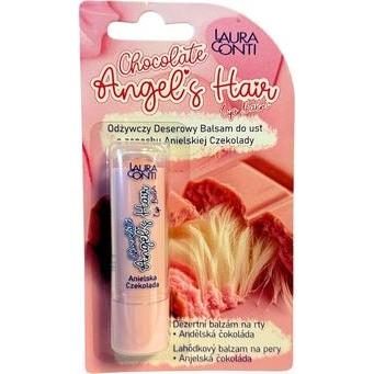 Laura Conti, Cura delle labbra, Chocolate Angel's Hair Nourishing Dessert Lip Balm Heavenly Chocolate 48g (Balsamo per le labbra)