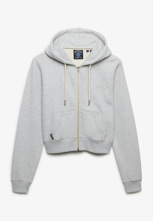 Produktbild Superdry Verkürzte Essential Kapuzenjacke mit Logo (M)