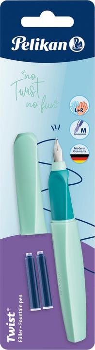 Produktbild Pelikan Füller Twist P457 M, Neo Mint, Blisterkarte (Mint, 1 x)