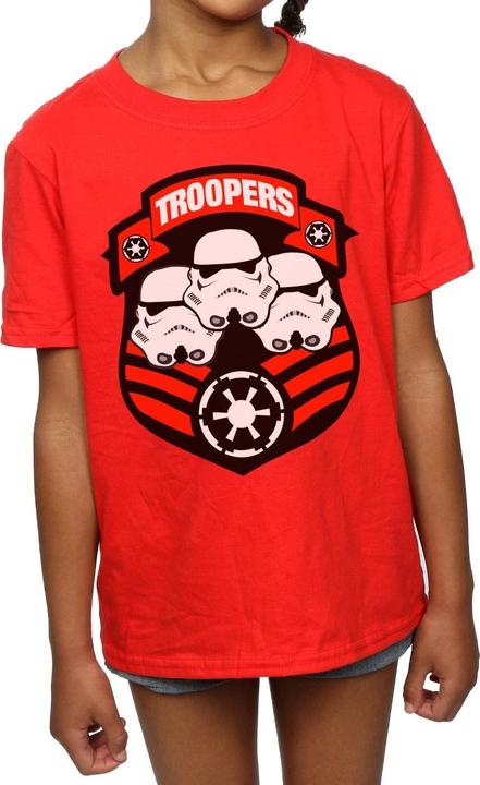 Produktbild Star Wars Stormtrooper Troopers TShirt Mädchen (128)