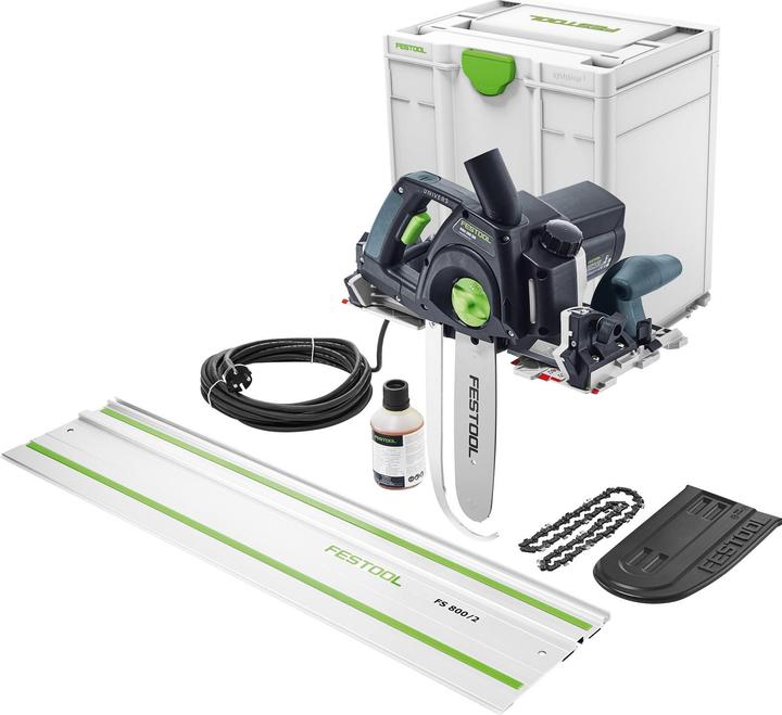Produktbild Festool Schwertsäge Säge SYS3 + Führungsschiene FS 800/2 1600W 576565