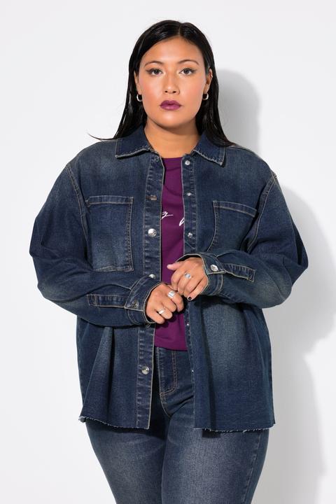 Produktbild Studio Untold Jeanshemd, Oversize Shape, Vintage-Optik (56)