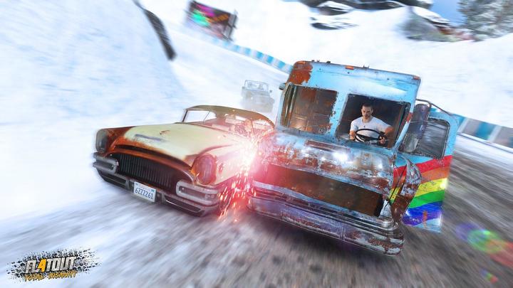 Actual product image Bigben FlatOut 4: Total Insanity (Xbox One X, Xbox Series X, Multilingual)