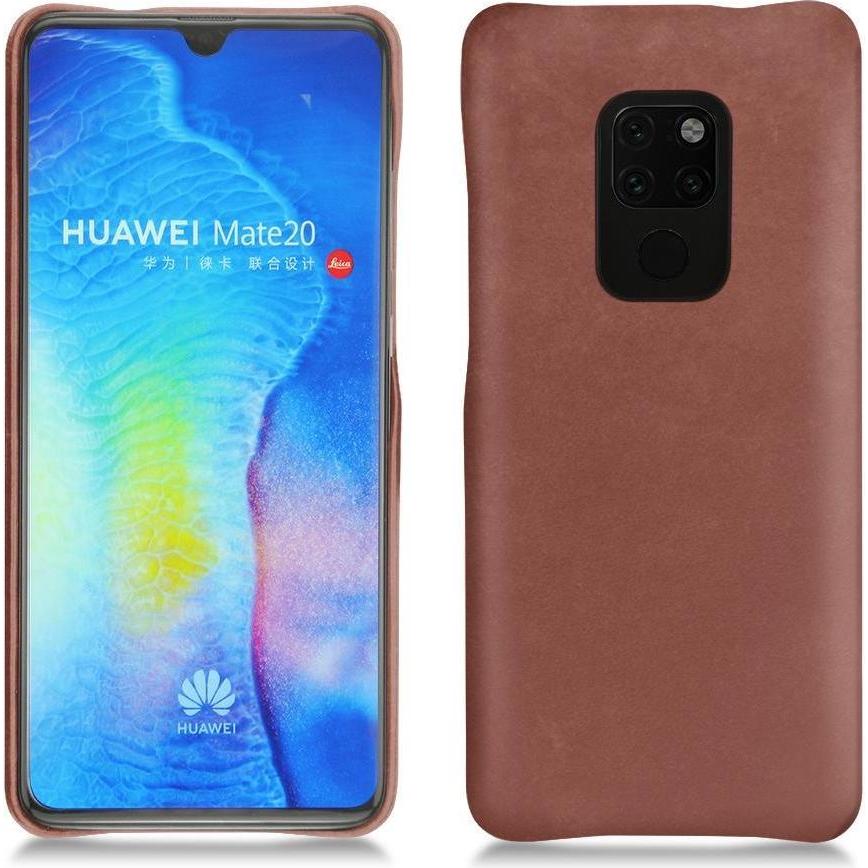 Thumbnail - Noreve Lederschutzhülle (Huawei Mate 20), Smartphone Hülle, Rot