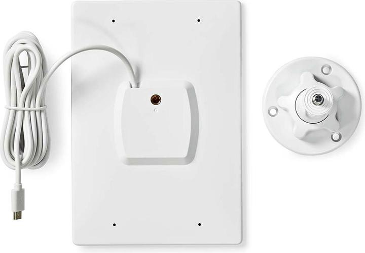 Produktbild Nedis Sonnenkollektor 4.5 V DC 0.5 A A Micro USB Seillänge: 3.00 m Zubehör für: WIFICBO30WT (3 W)