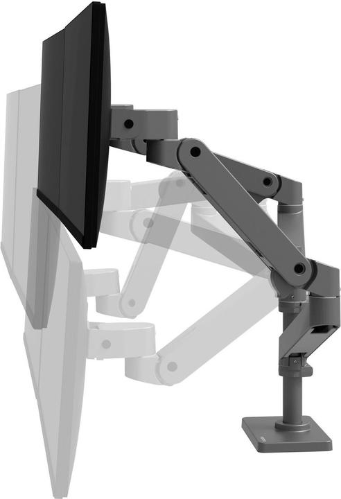 Actual product image Ergotron LX PRO ARM DUAL DISPLAY STACKING darkgrey (Table, 27", 10 kg)