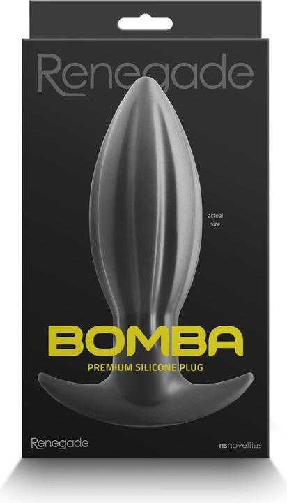 Actual product image NS Novelties Renegade Bomba Black Medium