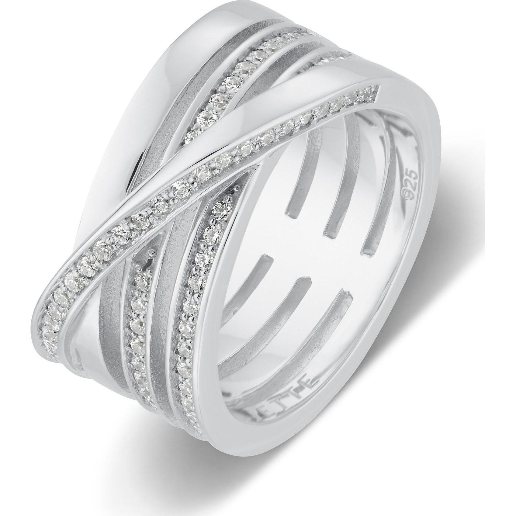 Jette, Ring, Damenring WRAPPED, (63, 925 Silber)