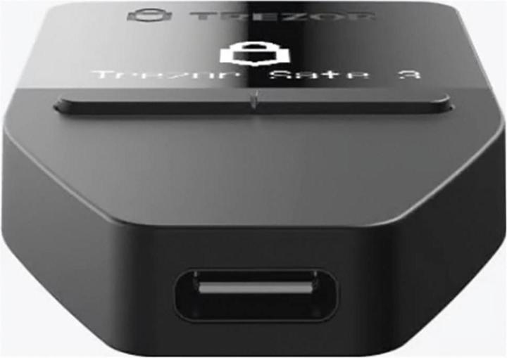 Produktbild Trezor Safe 3 - Cosmic Black (Bitcoin, Bitcoin Cash, Ethereum Classic, Cardano, Dogecoin, Litecoin, Stellar)
