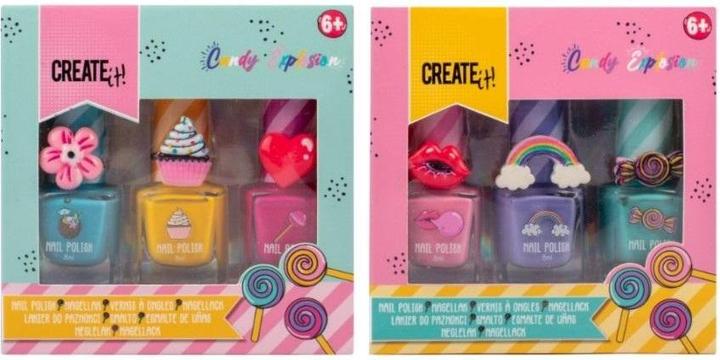 Canenco Crate It! Candy Nailpolish 3 Pack Rosa
