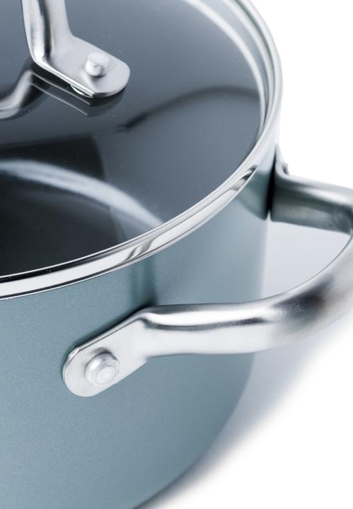 Actual product image Greenpan Mayflower ceramic puncture kit (28 cm, Pan set + pot set, Aluminium)
