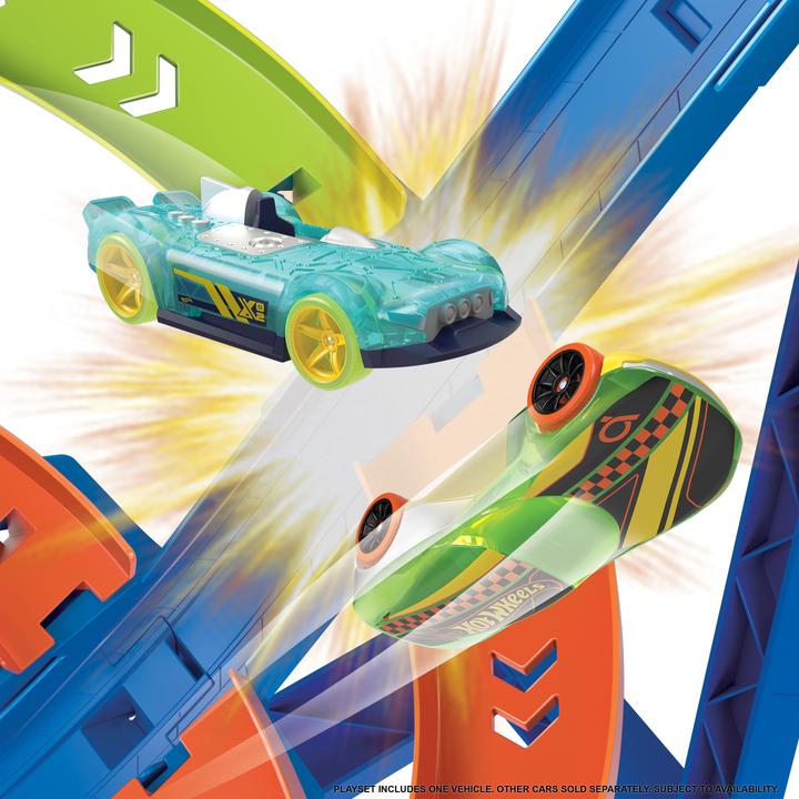 Actual product image Hot Wheels Crash spiral