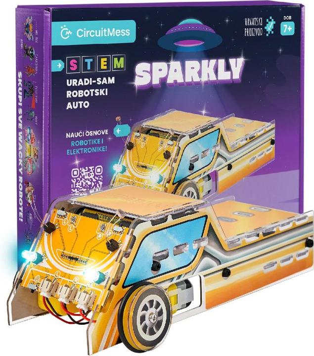 Actual product image CircuitMess Sparkly - Robot car - Electronics kit