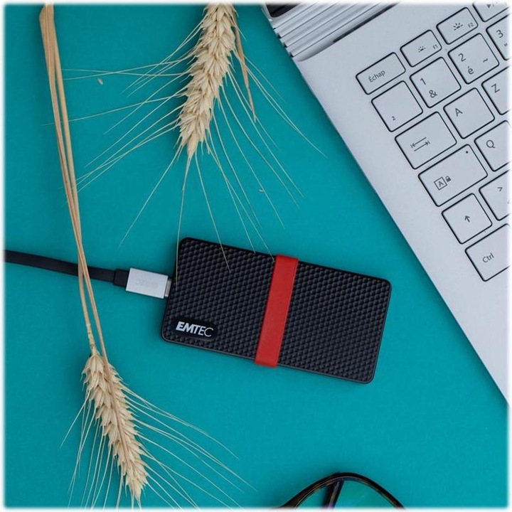 Actual product image Emtec X200 Portable SSD Power Plus (128 GB)