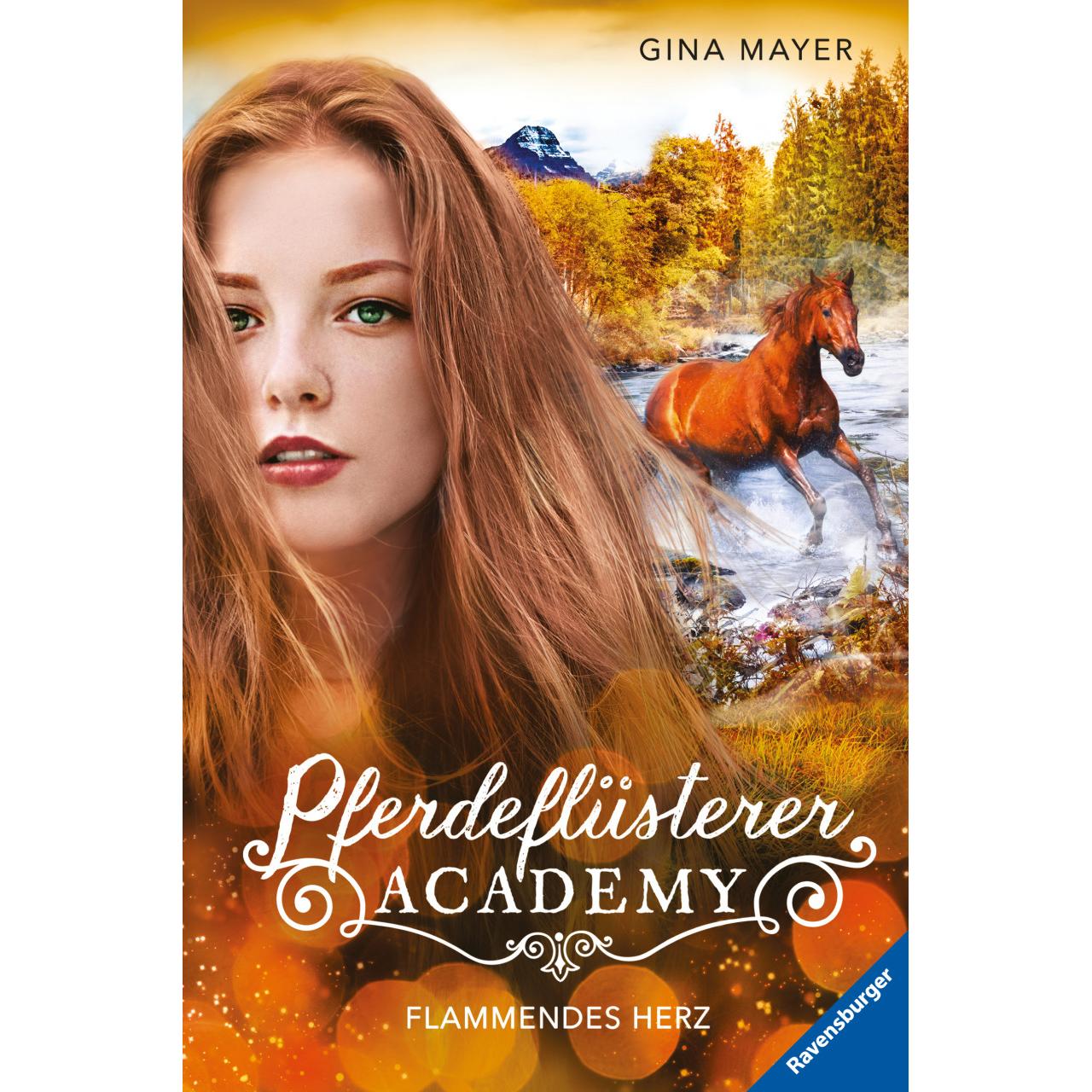 Pferdeflüsterer-Academy, Band 7: Flammendes Herz, Kinderbücher von Gina Mayer