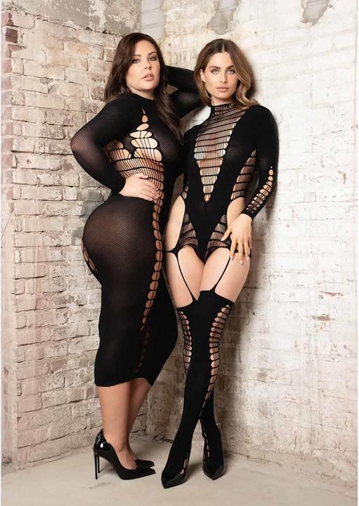 Actual product image Le Désir Kalyke XXIII - Bodystocking with Turtleneck - One Size (One size)