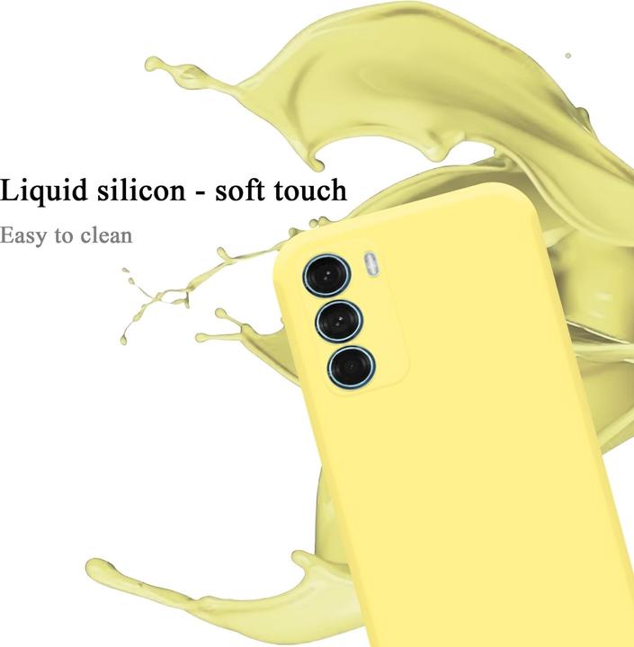 Image du produit Cadorabo TPU Liquid Silicone Case Housse pour Motorola MOTO G200 5G (Motorola Moto G200 5G)