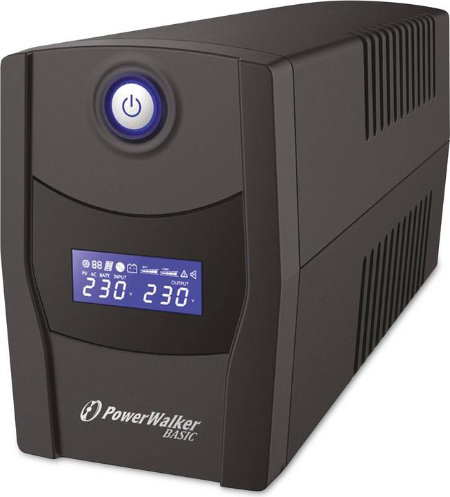 Actual product image Powerwalker Basic VI 1000 STL (1000 VA, 600 W, Line-interactive UPS)