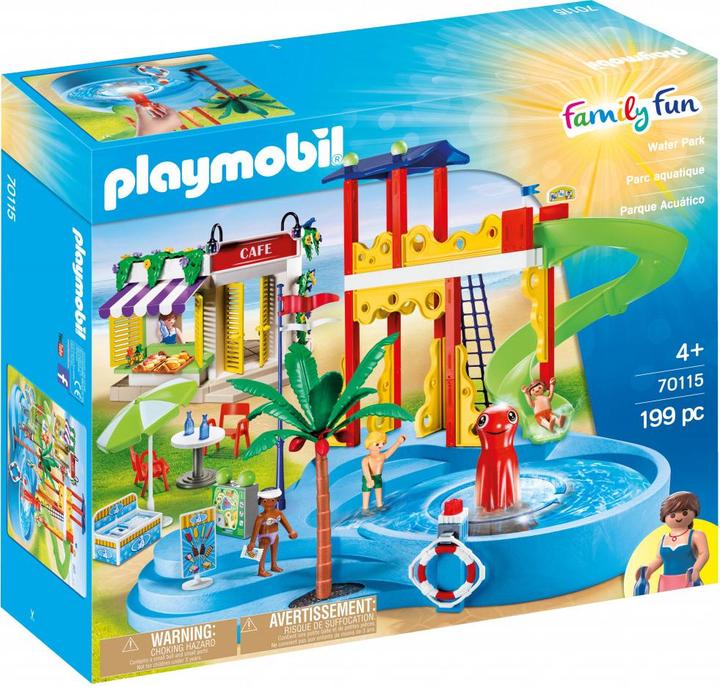 Produktbild Playmobil Aquapark mit Cafe (70115, Playmobil Sports & Action)