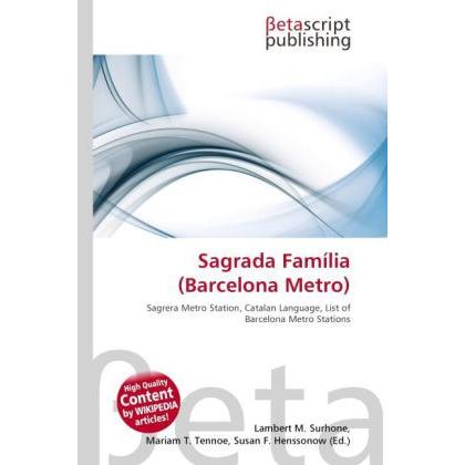 Sagrada Família (Barcelona Metro), Fachbücher