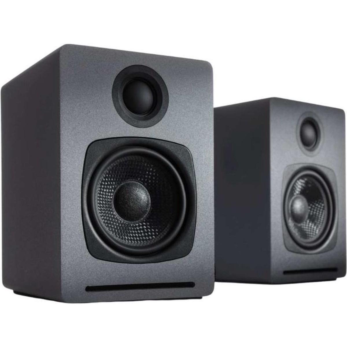 Audioengine A1 Heim Music System (1 Paar, 60 W) (A1BT-INT-GRY)