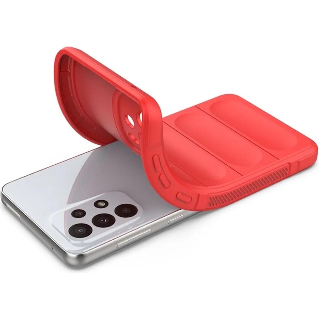 Thumbnail - Screenguard CloudCase Samsung Galaxy A53 5G TPU Hülle (Samsung Galaxy A53 5G), Smartphone Hülle, Rot