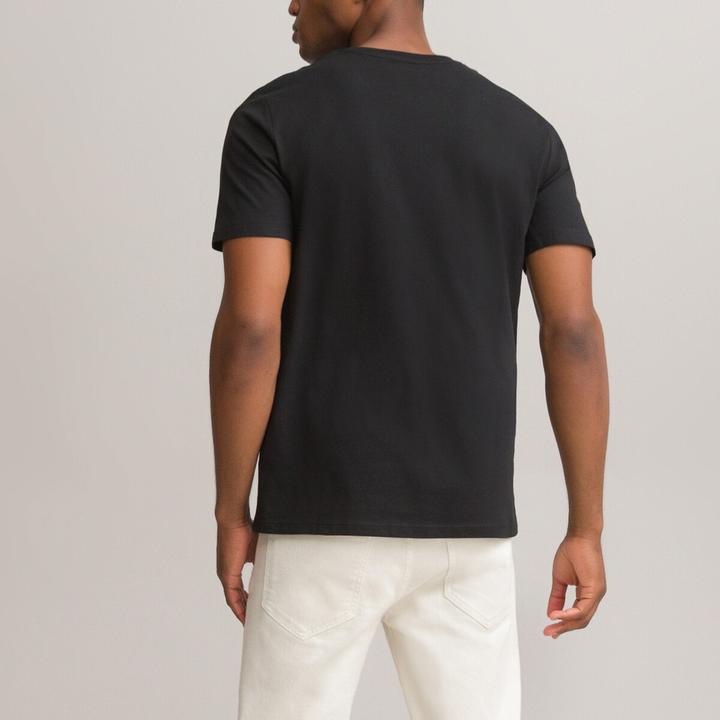 Produktbild La Redoute Collections T-Shirt mit V-Ausschnitt (S)