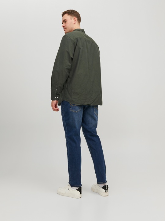 Produktbild Jack & Jones Plus Size Slim Fit Freizeithemd Freizeithemd (XXL)