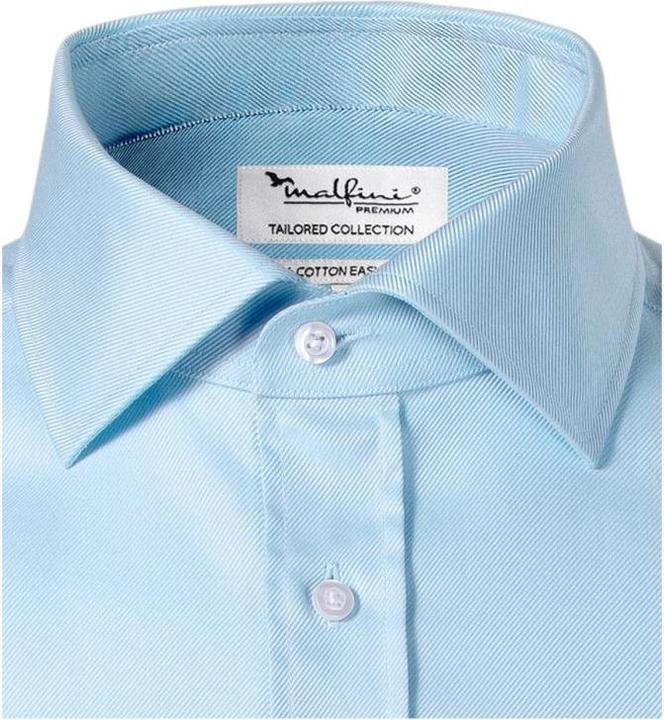 Actual product image Malfini Journey Men's Shirt (Slant Blue/White) (3XL)