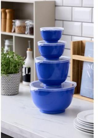 Immagine prodotto Rosti NUOVO Set Margrethe 8 pezzi 0,25 + 0,5 + 1,5 + 3L Blu elettrico (3 l, 8 x)