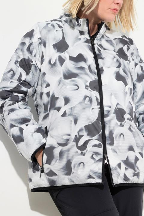 Image du produit Ulla Popken Veste technique réversible HYPRAR, imperméable, matière recyclée (54)