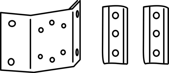 Actual product image Ergotron Interface Bracket Kit (Wall)