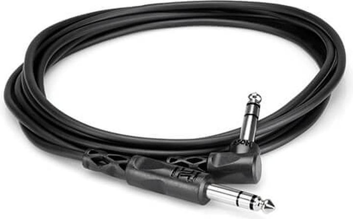 Actual product image Hosa CSS-110R stereo jack cable 3m angle-straight (3 m, 6.3mm jack cable)