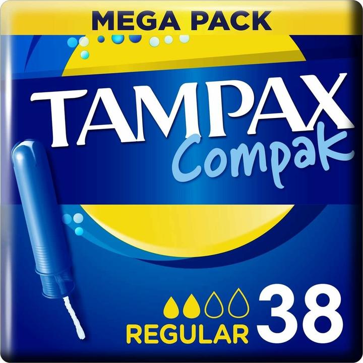 Tampax COMPAK tampón regular 38 u (38x, Normal)
