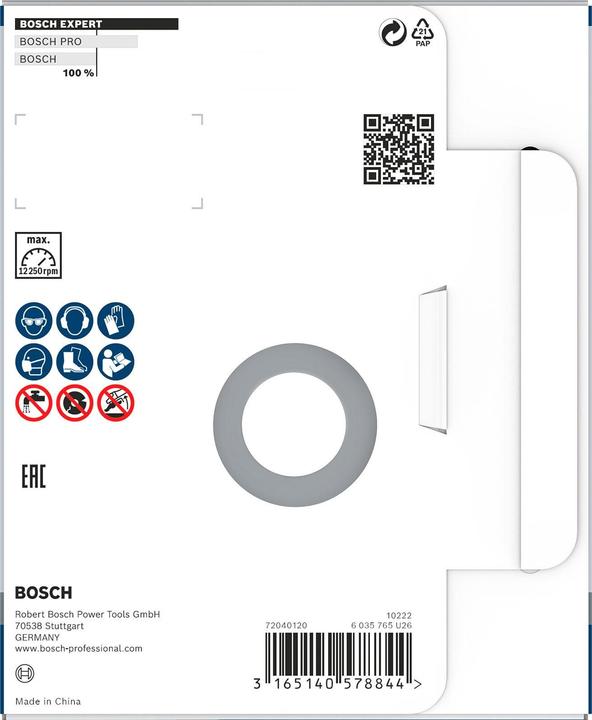 Immagine prodotto Bosch Professional Zubehör PRO Mola a tazza abrasiva, 50 x 125 mm, 22,23 mm