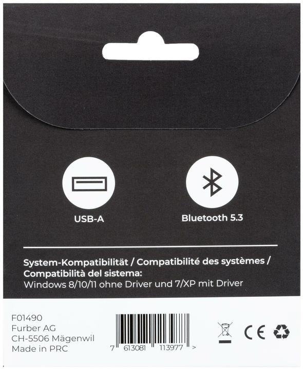 Image du produit Onit USB-Bluetooth-Adapter USB-A (Emetteur & Récepteur)