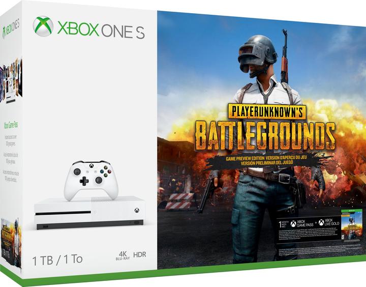 Produktbild Microsoft Xbox One S 1TB + PUBG