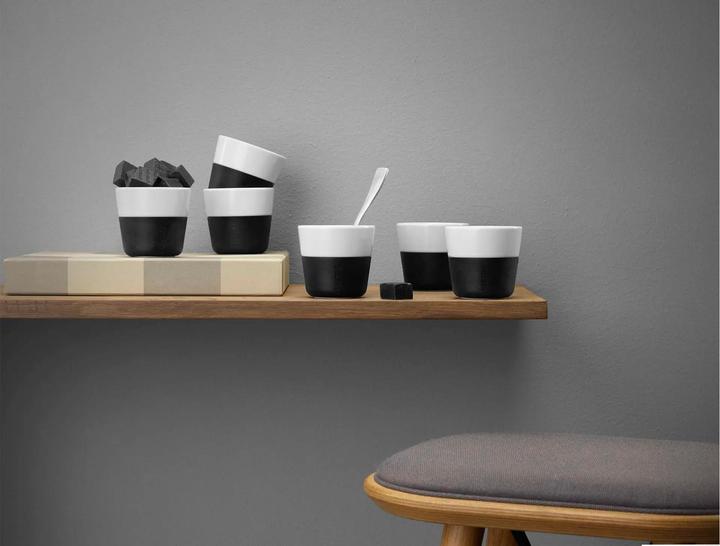 Produktbild Eva Solo Kaffeebecher 230 ml, 2 Stück, Violett/Weiss (230 ml, 2x)