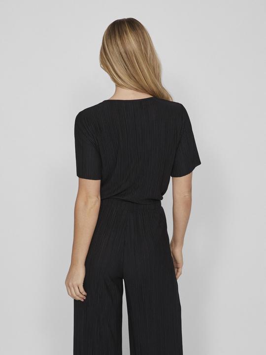 Actual product image Vila Ribbed top with short sleeves (XL)