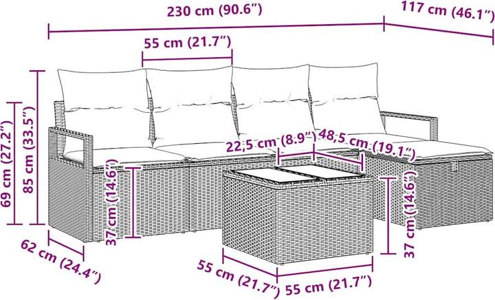Produktbild vidaXL Holly