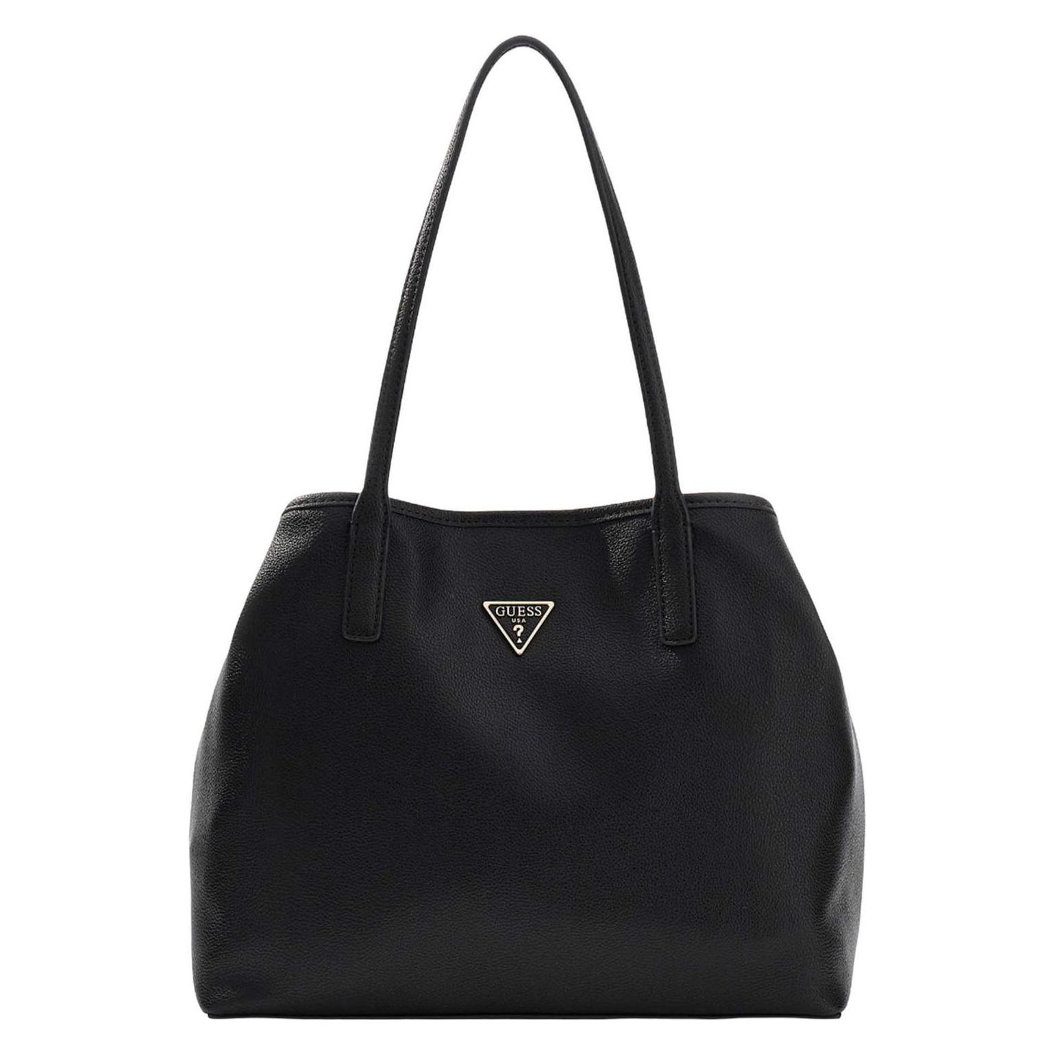 Guess, Damen, Tasche, Victtoria 2 In 1 Tote, Schwarz