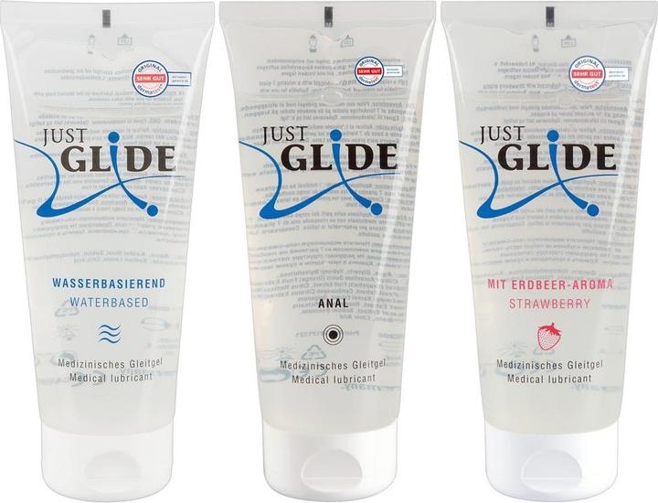 Actual product image Just Glide Lubricating gel set (200 ml)