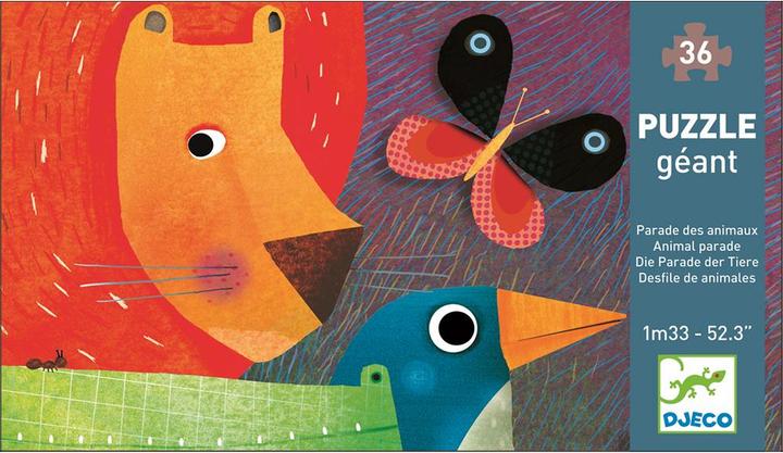 Produktbild Djeco Die Tierparade (36 Teile)