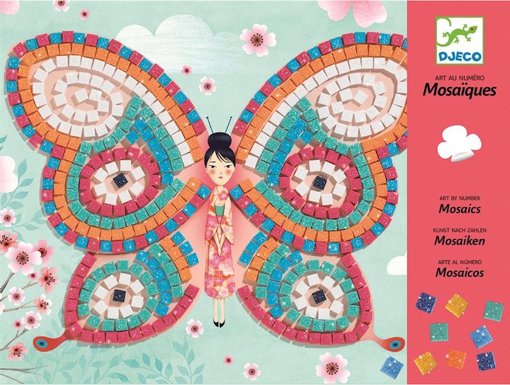 Actual product image Djeco Mosaic butterfly