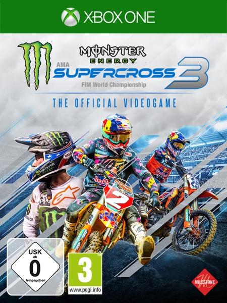 Image du produit Milestone Monster Energy Supercross Le jeu vidéo officiel 3 (Xbox One X, Xbox Series X, EN)